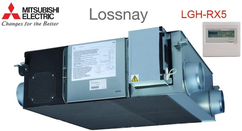 Приточно-вытяжная установка Mitsubishi Electric серии LGH-RX5