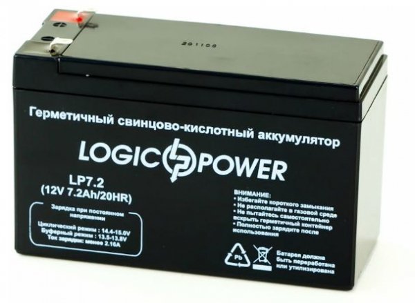 гелевый аккумулятор LogicPower гелевый аккумулятор LogicPower
