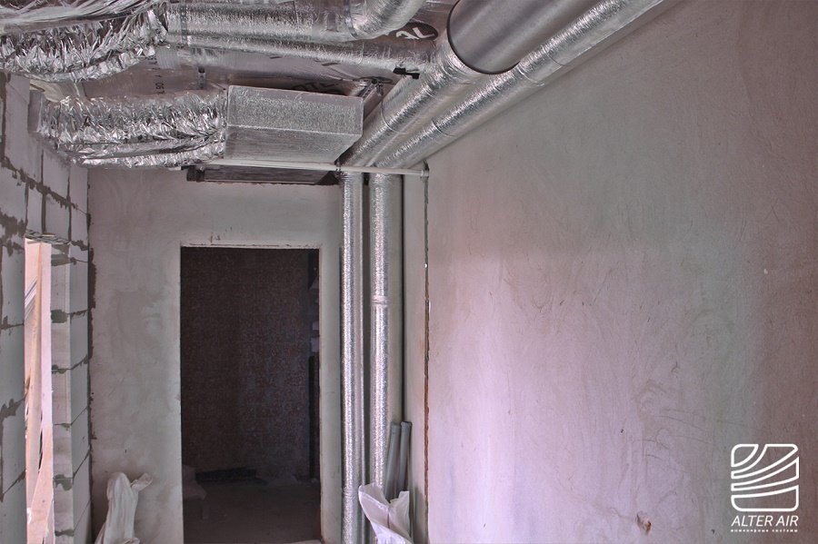 Кліматичні системи в квартирі ЖК Almond apartmentsвід Альтер Ейр Кліматичні системи в квартирі ЖК Almond apartments від Альтер Ейр